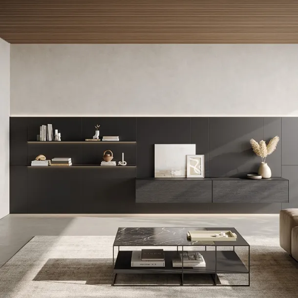 Caddy Living Wall Unit by Ronda Design