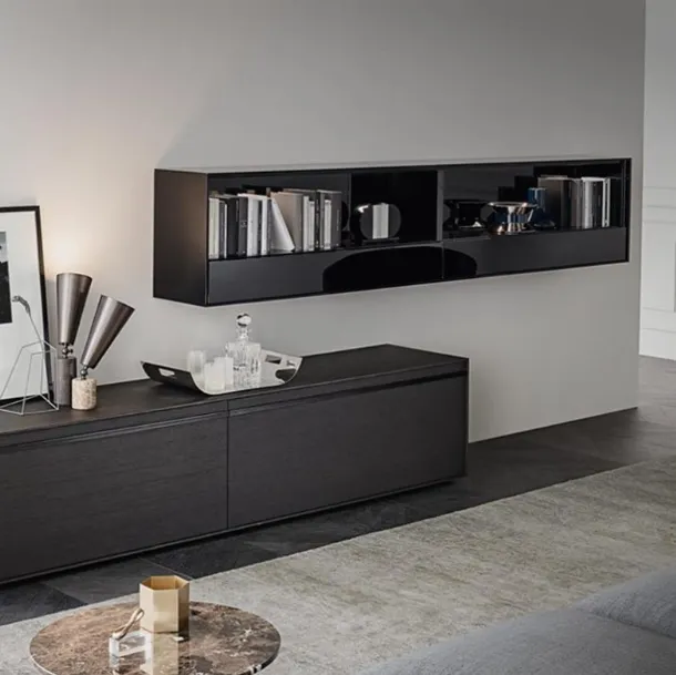 Frame Wall Unit Composition 09 in Giellesse Wood
