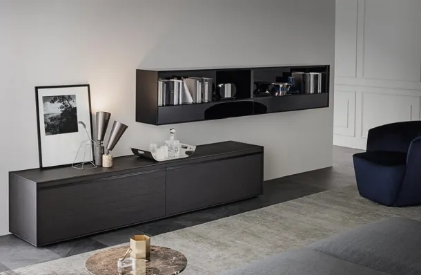 Frame Wall Unit Composition 09 in Giellesse Wood