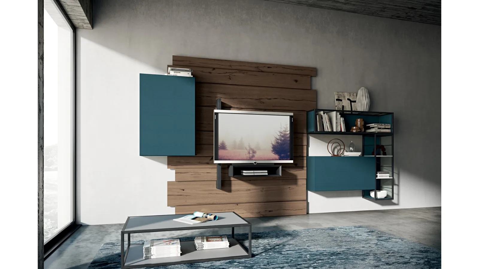 Rebel R 03 Wall Unit by Fimar