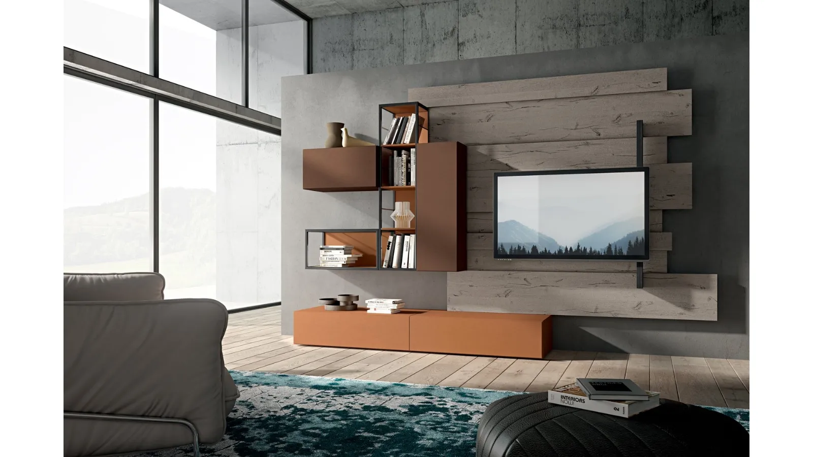 Rebel R 06 Wall Unit by Fimar