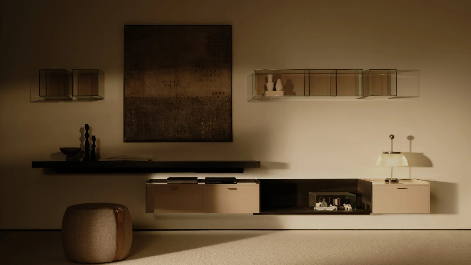 LT40 Sand Wall Unit by Lema