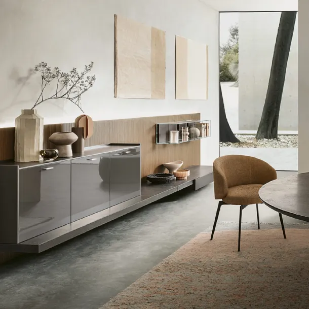 LT40 System Wall Unit in Talpa Lema Gloss Lacquer