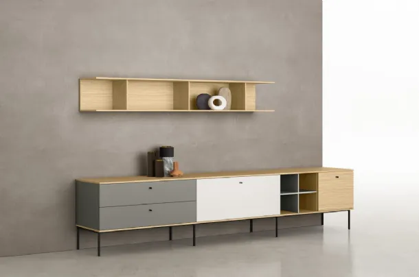 SpaceMakers day Plana wall unit by Zalf