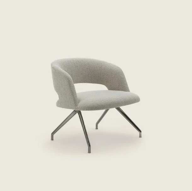 Alma fabric armchair by Flexform