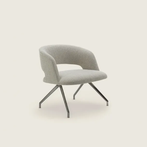 Alma fabric armchair by Flexform