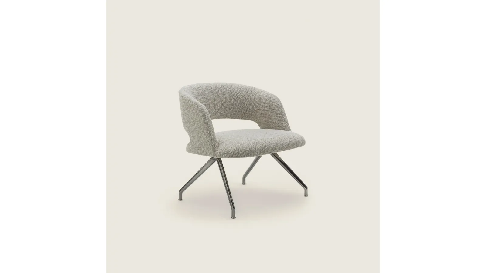 Alma fabric armchair by Flexform