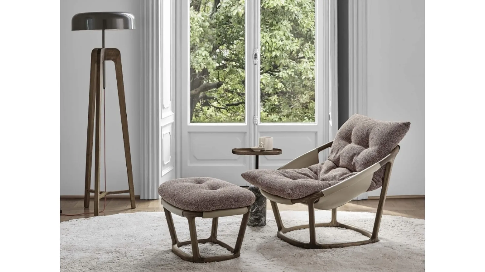 Amarantha Armchair by Porada
