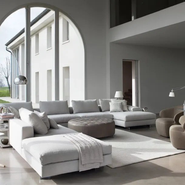 Design armchair in Arom fabric by Zanotta
