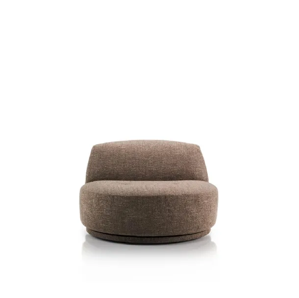 Bordone swivel base armchair by Alivar