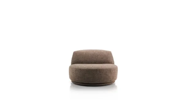 Bordone swivel base armchair by Alivar