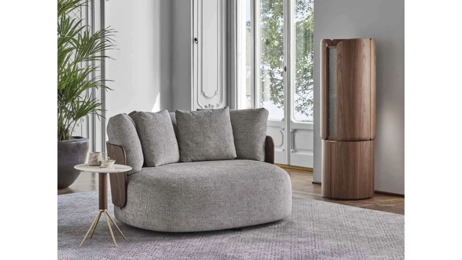 Calin XL Armchair by Porada