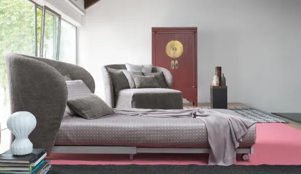 Céline Fabric Armchair Bed by Flou