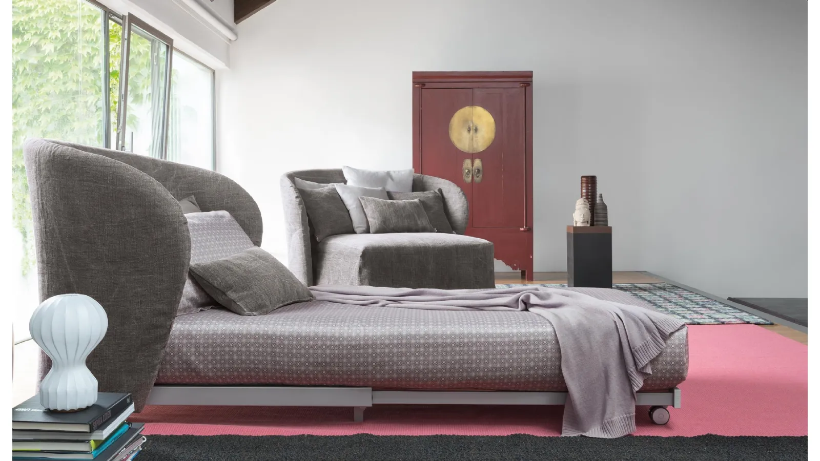 Céline Fabric Armchair Bed by Flou