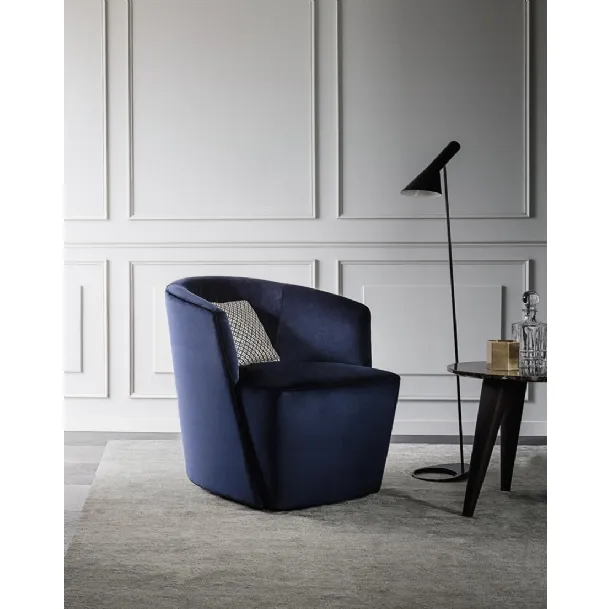 Club fabric armchair by Giellesse