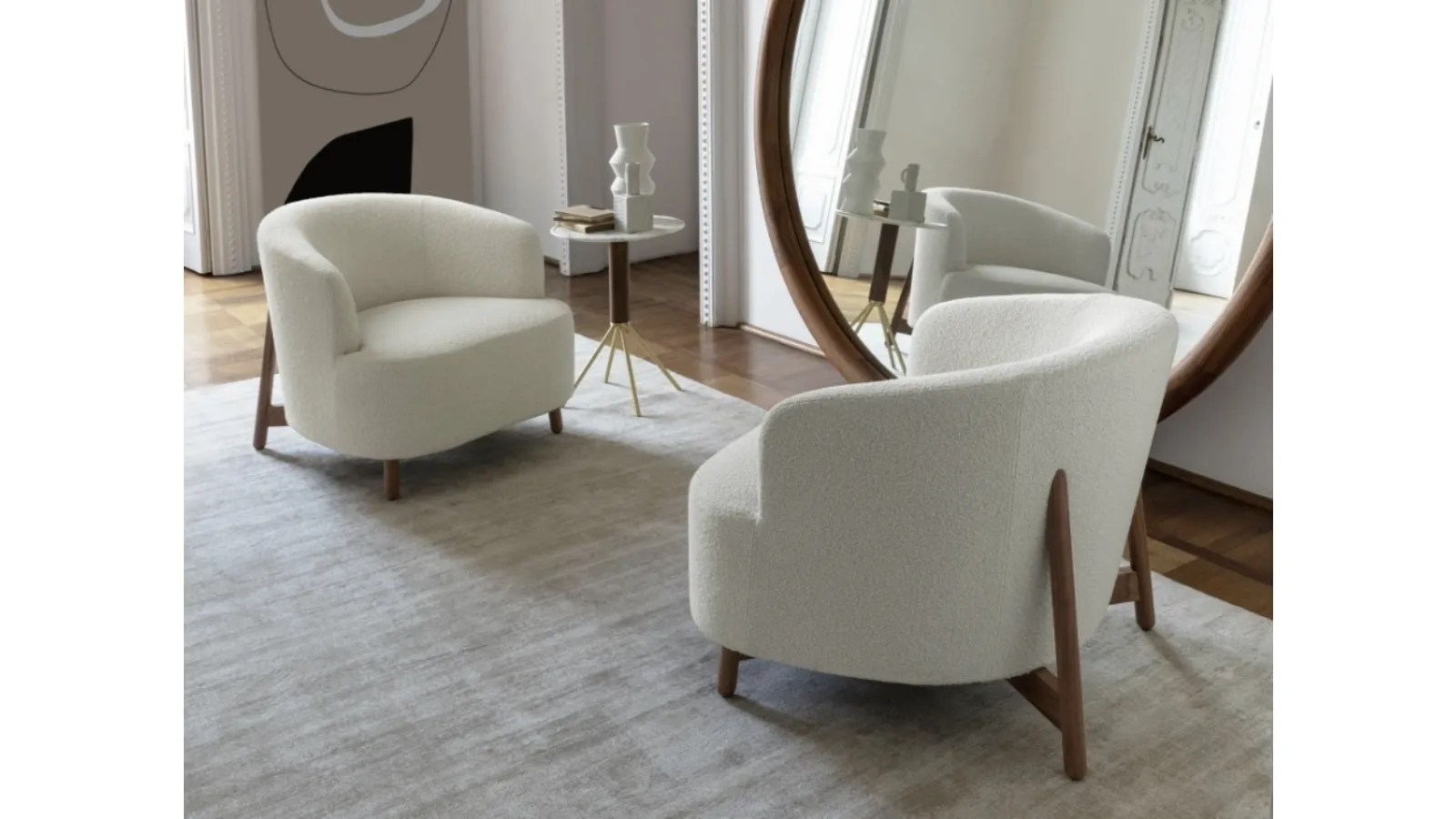 Copine Armchair by Porada