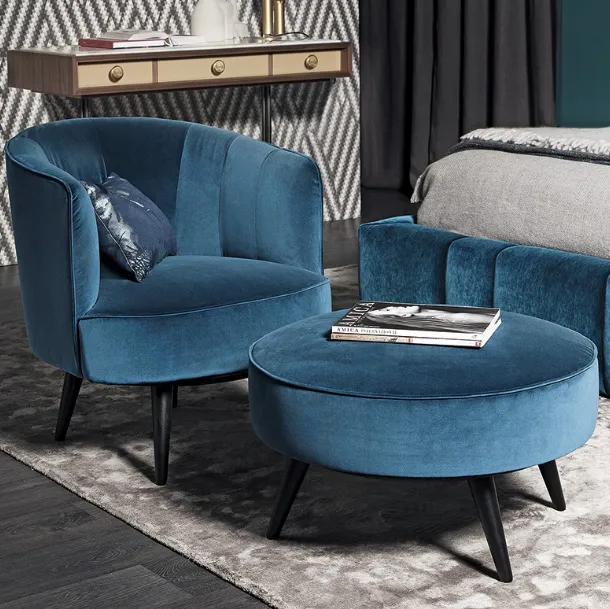 Cordi fabric armchair by Vibieffe