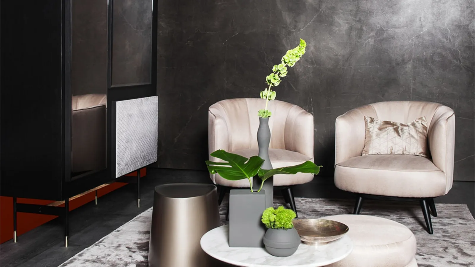 Cordi fabric armchair by Vibieffe