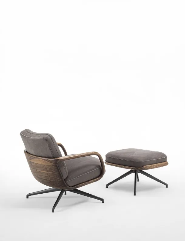 Cuna Lounge Low Armchair by Porada