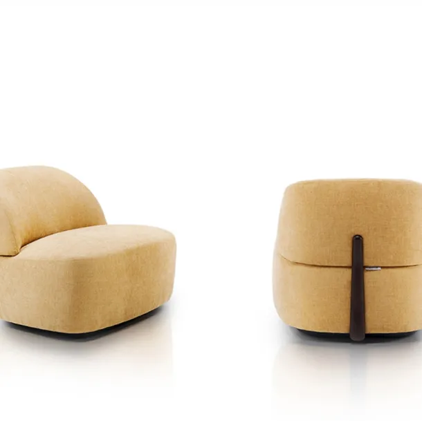 Dune armchair in Alivar fabric