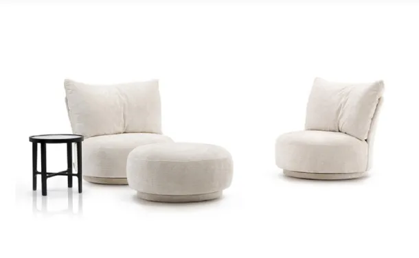 Swivel-based armchair by Alivar