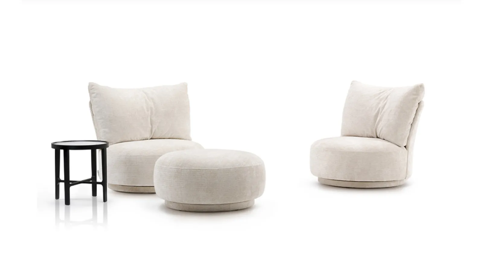 Swivel-based armchair by Alivar
