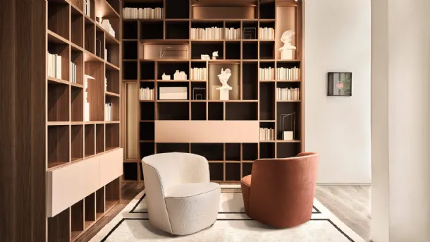 Felix monolithic armchair by Lema