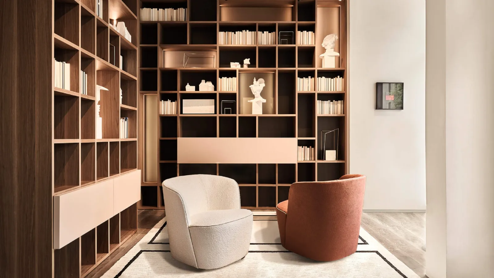 Felix monolithic armchair by Lema