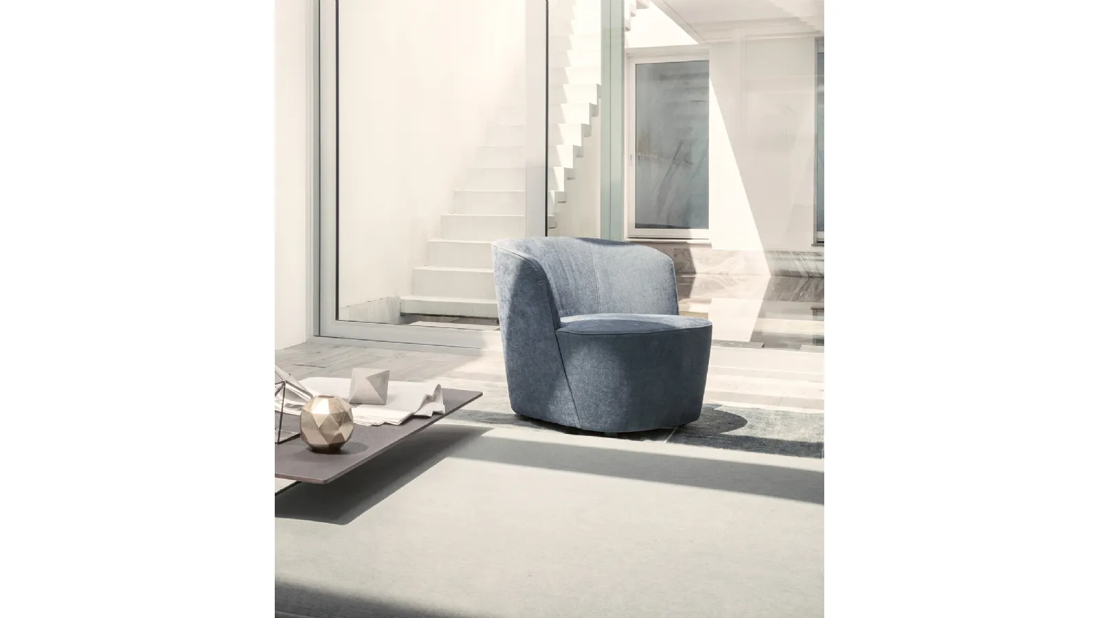 Felix monolithic armchair by Lema