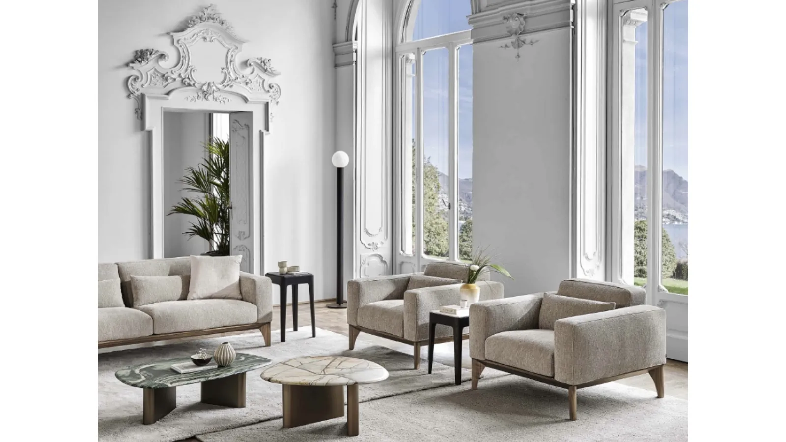 Fellow Armchair by Porada