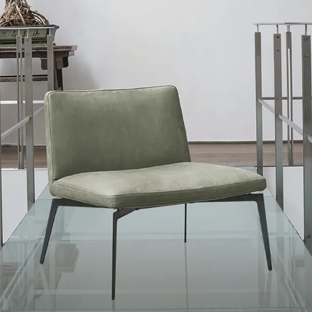 Flexa Lounge Chair by Alivar, a design leather armchair