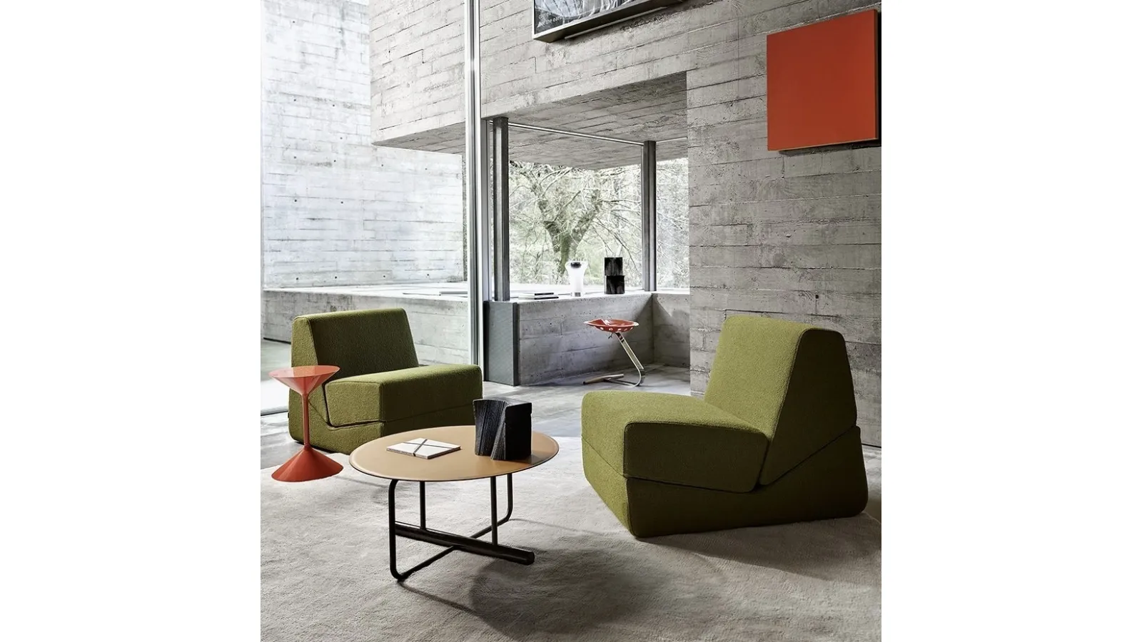 Galeotta convertible armchair by Zanotta