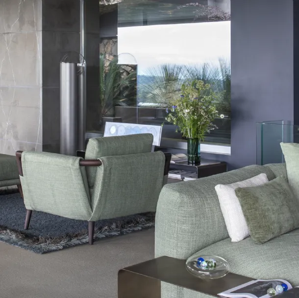 Flou Gaudì corner armchair