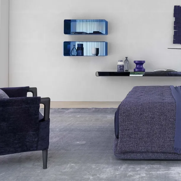 Flou Velvet Armchair Gaudì