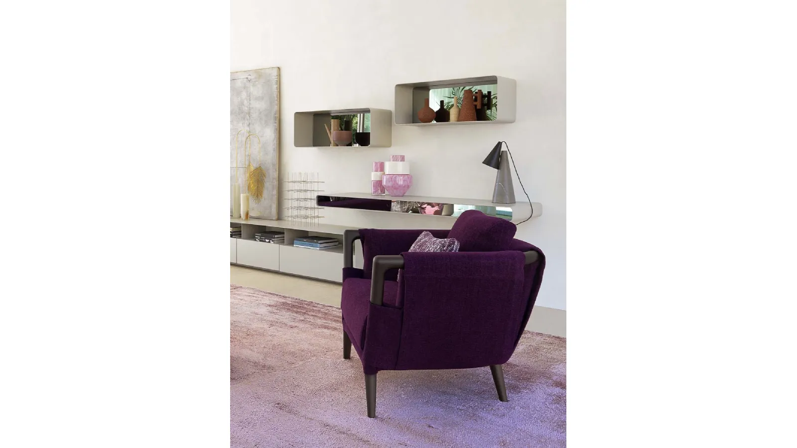 Flou Gaudì Velvet Armchair