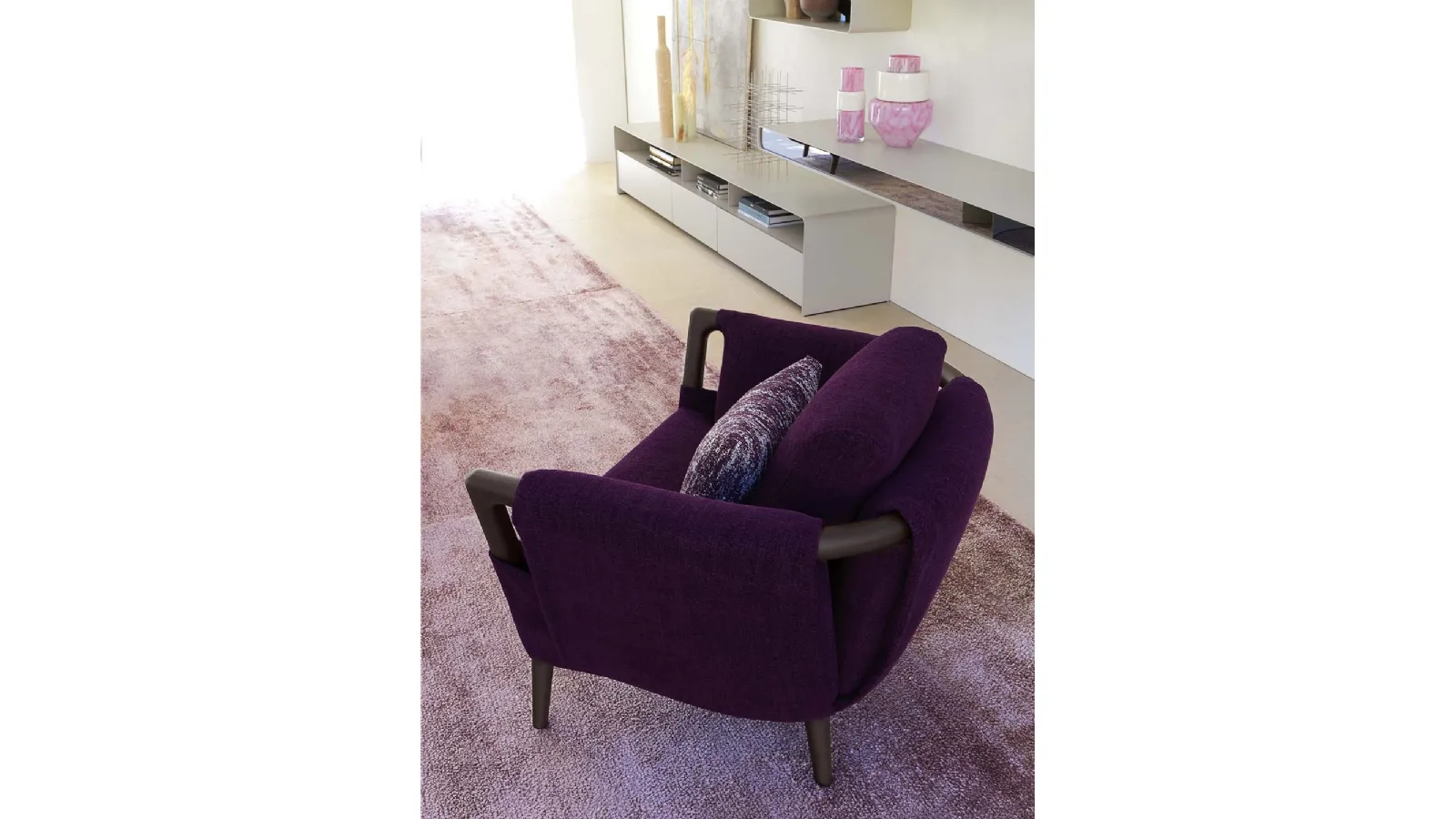 Flou Gaudí Velvet Armchair