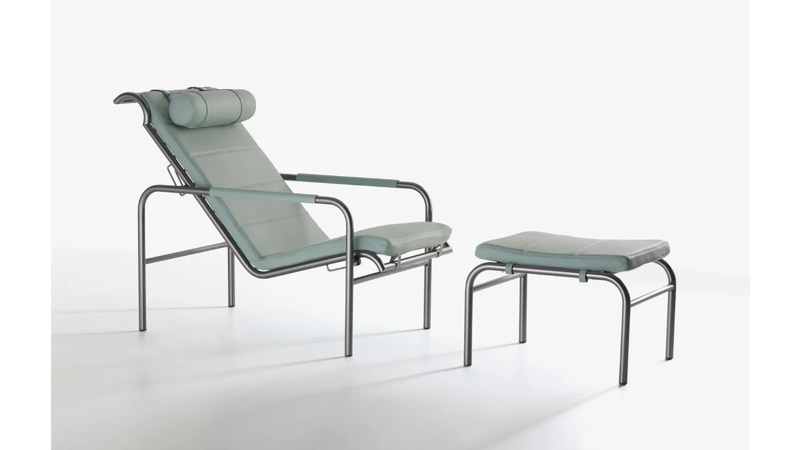Genni armchair with adjustable seat by Zanotta