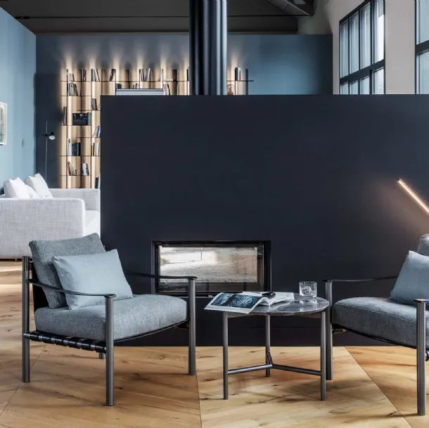Iko fabric armchair by Flou