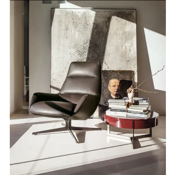 Lady Jane upholstered bergère armchair by Lema