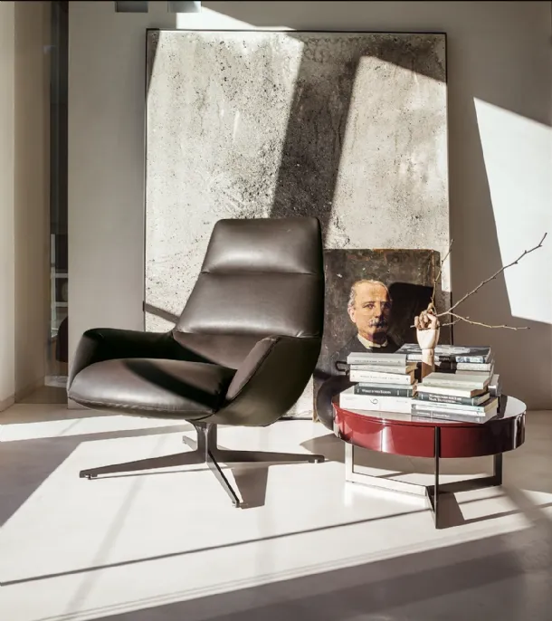 Lady Jane upholstered bergère armchair by Lema