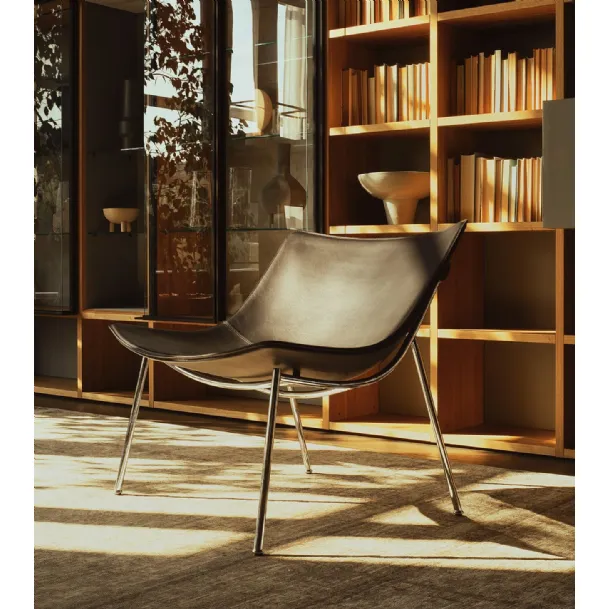 Lema Omega leather armchair