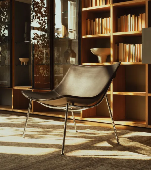 Lema Omega leather armchair
