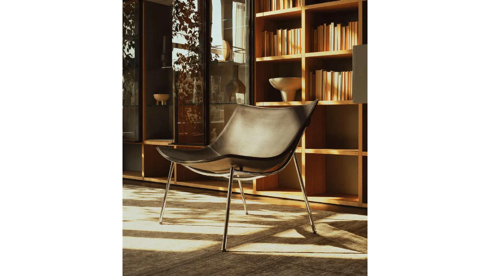Lema Omega leather armchair