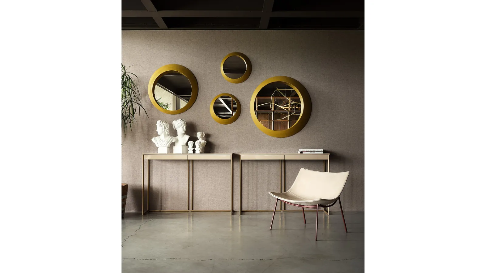 Lema Omega leather armchair