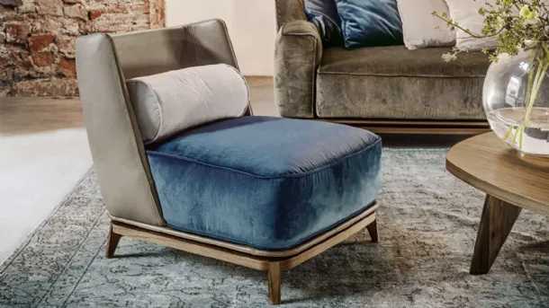 Vibieffe Leather Opera Armchair