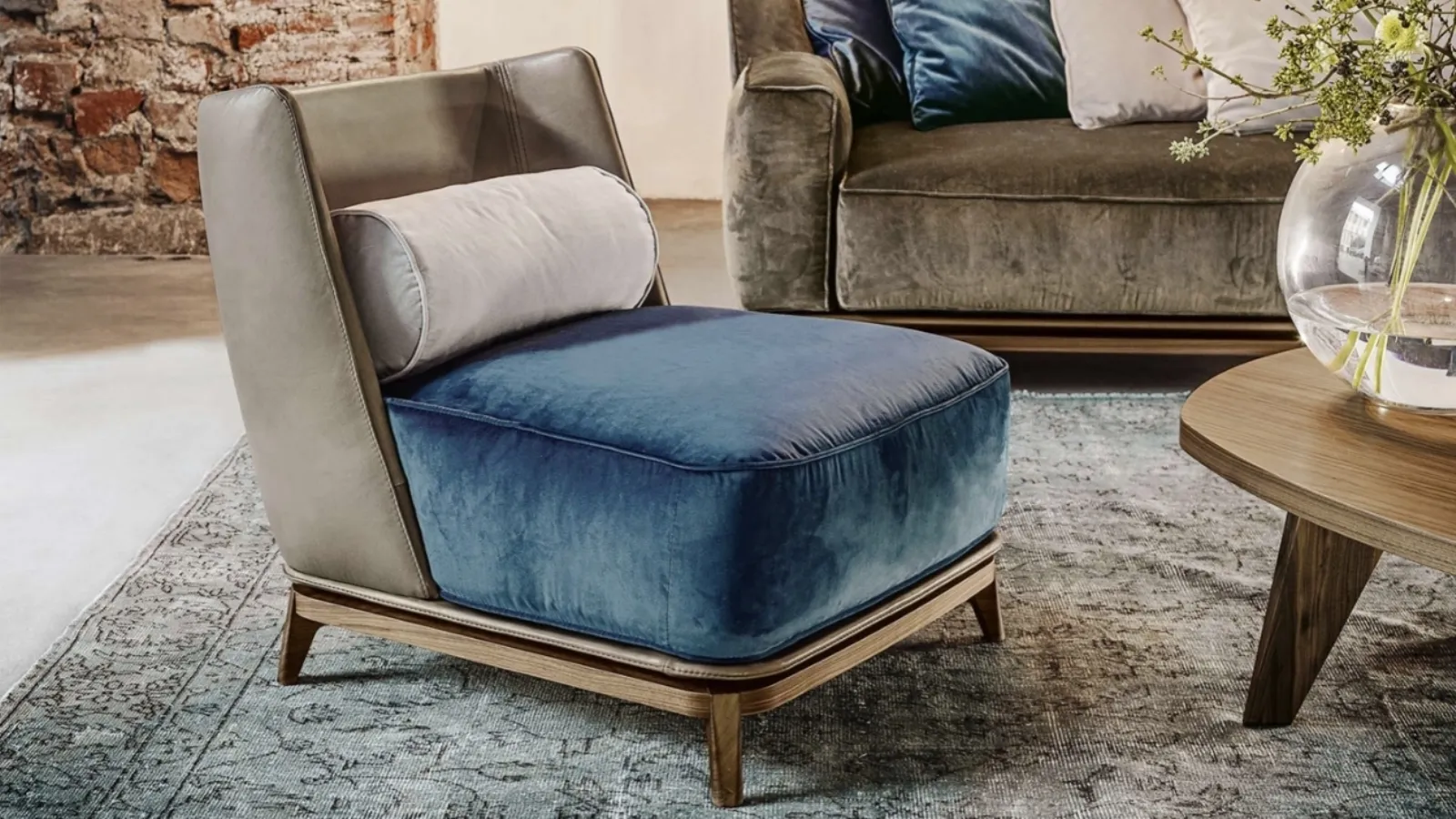 Vibieffe Leather Opera Armchair
