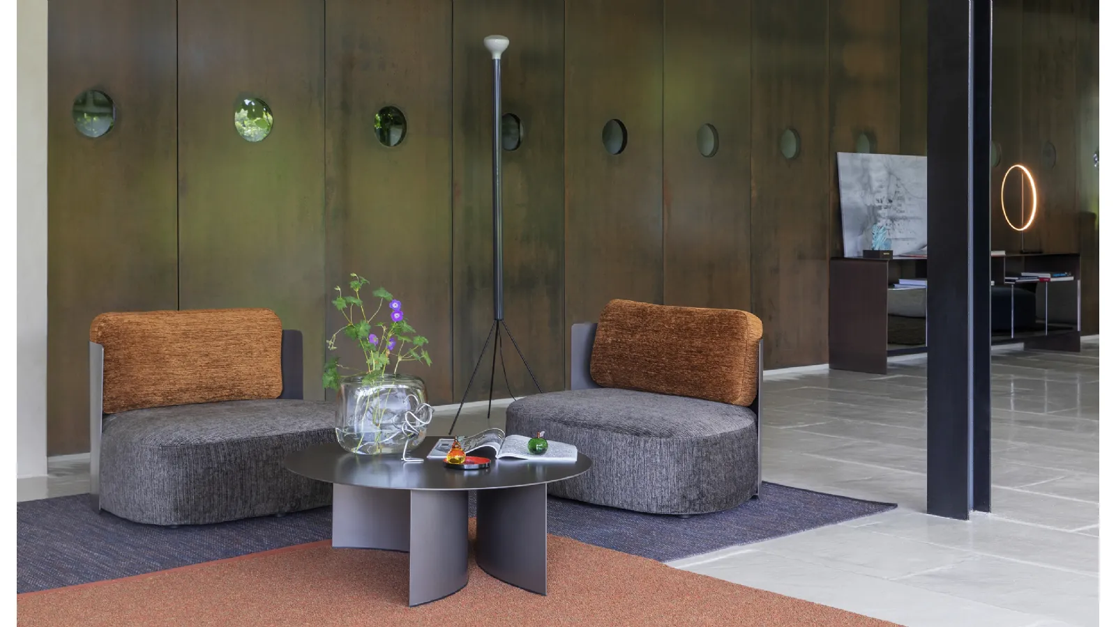 Pierre Shell Armchair by Flou