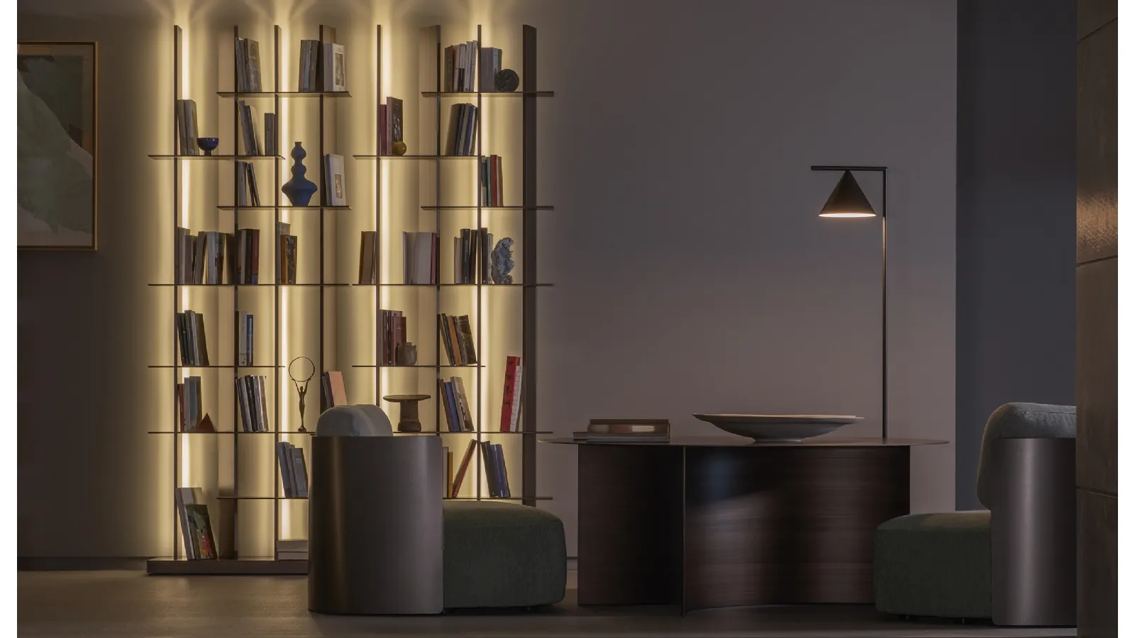 Pierre Shell Armchair by Flou