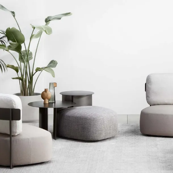 Flou Pierre upholstered fabric armchair