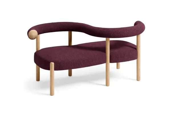 Rondevù vis à vis armchair by Zanotta